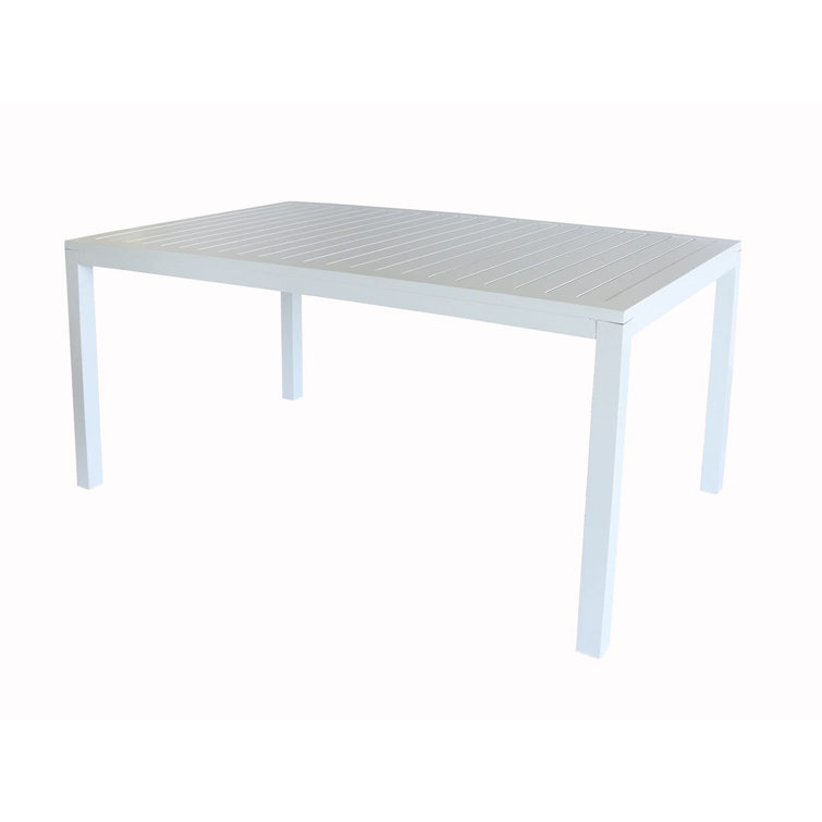 Red Barrel Studio® Metal Outdoor Dining Table Wayfair